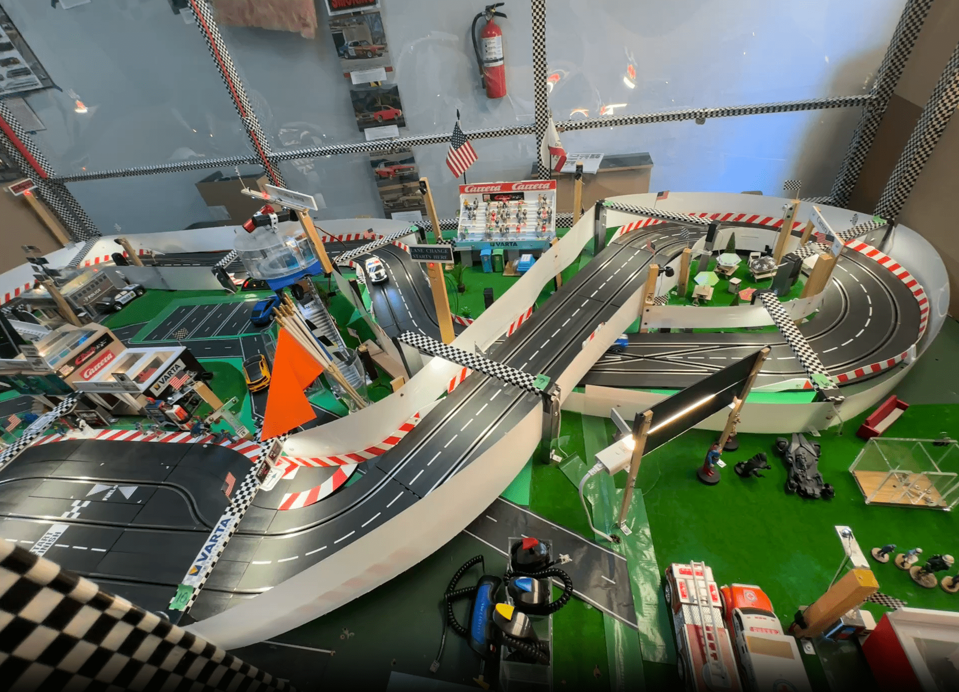 race track overlay image